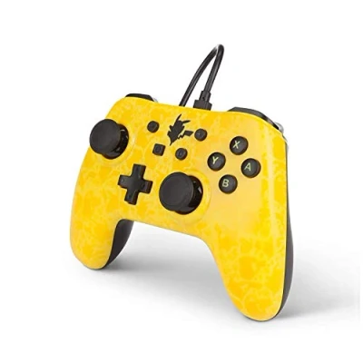 Bild av PowerA Pikachu Handkontroller, Kompatibel med Nintendo Switch, Gul, Svart