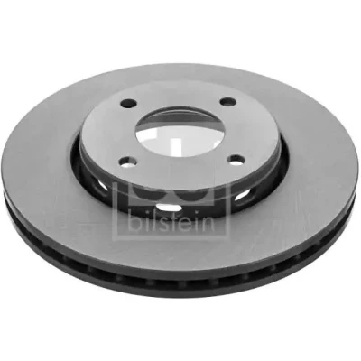 Bild av FEBI BILSTEIN 44120 Disque de frein Essieu avant 281 26 4 114,3 ventilé l&#039;intérieur revêtu MITSUBISHI: Colt 6, VI CZC Cabriolet