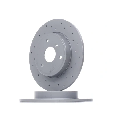 Bild av ZIMMERMANN 405.4102.52 Disque de frein 280 10 4/3 3 112 plein, troué revêtu à haute teneur en carbone SMART: Fortwo II Cabriolet, Coupe