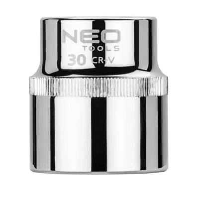 Bild av NEO TOOLS 08 030 Clé à douille 1/2 3124 30 mm Acier chrome vanadium SuperLock