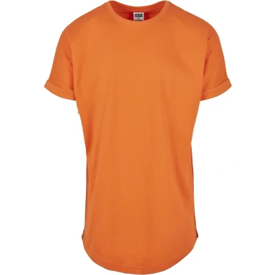 Bild av Urban Classics LONG Shaped Turnup Tshirt bas, Storlek: 5XL, Orange