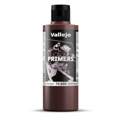 Bild av Vallejo 74.605, Primer grundfärg, Metall, Polyvinylklorid (PVC), Trä, Färdigblandad, Brun, Matt, 200 l