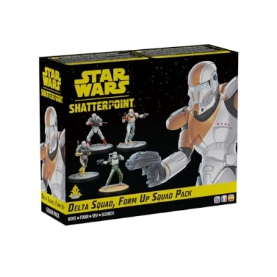 Bild av Asmodee Star Wars: Shatterpoint Delta Squad, Form Up Squad Pack Bordsminiatyrspel Åldrar 14+ 2 spelare 90+ minuters speltid