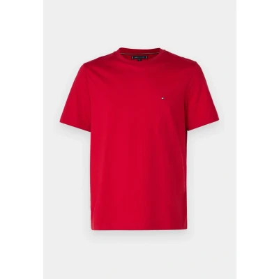 Bild av Tommy Hilfiger Seasonal FIT Solid TEE Tshirt bas, Storlek: XS, Medium red