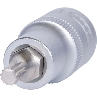 Bild av KS TOOLS 911.1341 Clé à douille DIN3120, ISO1174 M6 Acier chrome vanadium Polygone intérieur, extérieur moleté