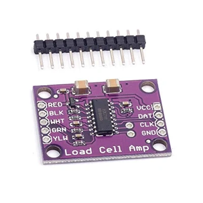 Bild av ARCELI CJMCU 711 HX711 laddcell elektronisk vägningssensor 24 bitars A/D omvandlare chip för hög precision våg CYT1053
