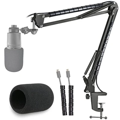 Bild av AT2020 mikrofonstativ med popfilter Lämplig för mikrofon AT2035 AT2020USB+ från YOUSHARES