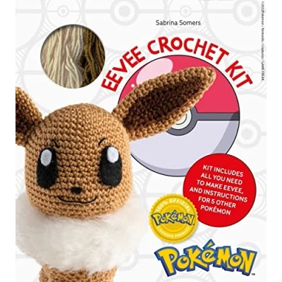 Bild av Pokemon Crochet Eevee Kit: Kit Includes Materials to Make and Instructions for 5 Other PokéMon