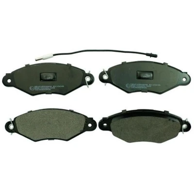 Bild av DENCKERMANN B110648 Jeu de plaquettes frein Essieu avant préparé pour indicateur d&#039;usure, contact signal d&#039;usure exclu CITROËN: Xsara 5 portes