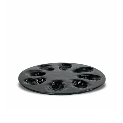 Bild av Byon Serving Plate Oyster Serveringsfat Grey Ø27 x H2 cm