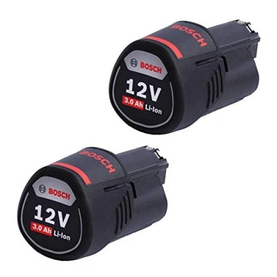Bild av Bosch Professional 12 V systembatteriset 2 x GBA 3,0 Ah batteri (i låda)