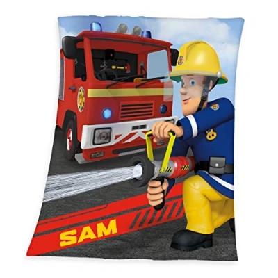 Bild av Fireman Sam Fleecefilt 130 x 160 cm