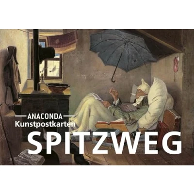 Bild av Postkarten Set Carl Spitzweg: 18 Kunstpostkarten aus hochwertigem Karton. ca. 0,28EUR pro Karte: 76