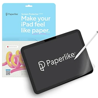 Bild av Paperlike 2.1 (2 delar) för iPad 10,9&quot; (2022) Transparent skärmskydd anteckningar och ritningar som på papper