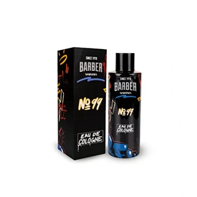 Bild av barber MARMARA No.99 Limited Edition Eau de Cologne 500 ml Herrdoftvatten glasflaska presentförpackning Herrparfym Aftershave män 8% doftolja träig fräsch doft