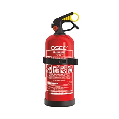 Bild av Osec GP 1x ABC/M Brandsläckare 1.6kg Torrpulver 1kg