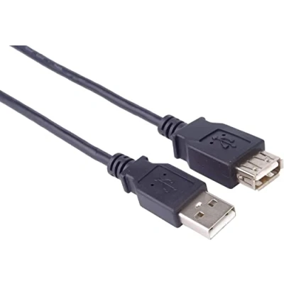 Bild av Premiumcord Förlängningskabel USB A 2.0 0,2 m Svart