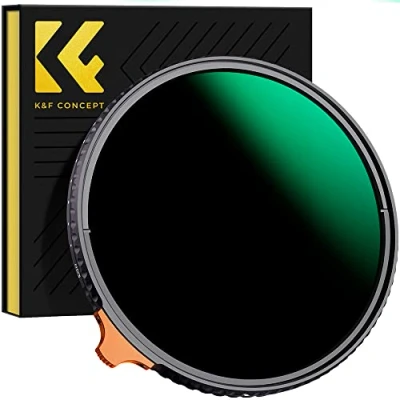 Bild av K&amp;F Concept Nano X serie variabler ND filter ND3 ND1000 gråfilter 72 mm (1,510 bländarsteg)
