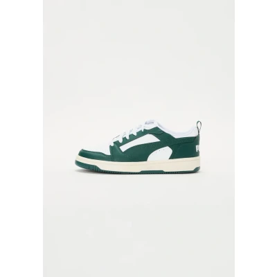 Bild av Puma Rebound V6 Unisex Sneakers, Storlek: 40.5, Dark myrtle/warm white Skinnimitation/textil