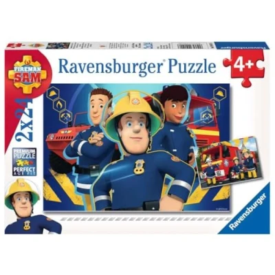 Bild av Puzzle Strazak Sam niesie pomoc 2x24