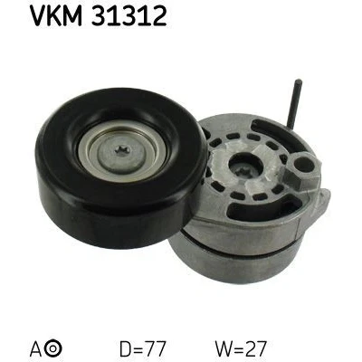 Bild av SKF VKM 31312 Poulie Tendeur AUDI: A4 B7 Avant, A5 B8 Coupe, A6 C6 Berline