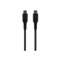 Bild av FIXED LIQUID silikonkabel 60W USB C/C 2m Svart