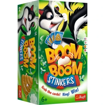 Bild av Trefl Boom stinkers, spel med en klocka, familjespel, brädspel för vuxna och barn från 6 år 2315