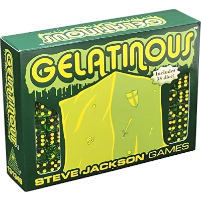 Bild av Steve Jackson Games Gelatinous: The Fast Paced Dice Game Fun Party for 3 to 6 Players Ages 10+ Play in Under 20 Minutes English