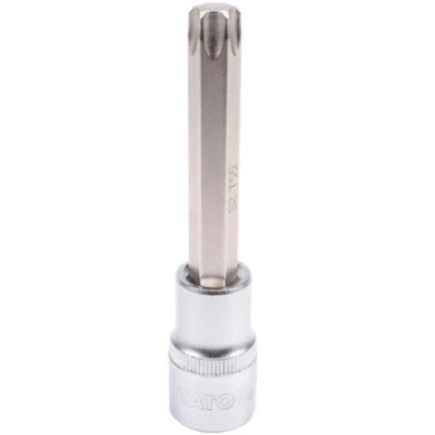 Bild av YATO YT 04327 Bit pour tournevis 12,5 (1/2&quot;) Acier chrome vanadium