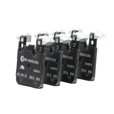 Bild av ATE 13.0460 4874.2 Jeu de plaquettes frein préparé pour indicateur d&#039;usure, contact signal d&#039;usure exclu avec tôle anti bruit BMW: 2 Coupe