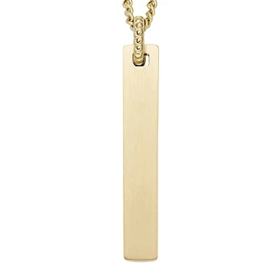 Bild av Fossil Halsband, Storlek: One Size, Guld