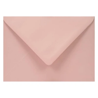 Bild av Netuno 100 st puderrosa Brevkuvert B6 125 x 175 mm 110 g Woodstock Pulver återvunnet papper kuvert bröllop födelsedag inbjudningar dop jul påsk vackert brev