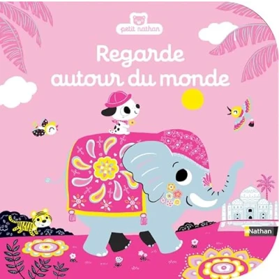 Bild av Regarde autour du monde Livre d&#039;éveil à toucher pour les bébés, dès 6 mois