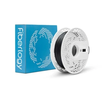 Bild av Fiberlogy Nylon PA12 + CF15 svart, 1,75 mm (± 0,02), 0,50 kg högkvalitativ kolfiberförstärkt filament, tillverkad i EU.