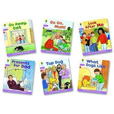 Bild av Oxford reading tree: level 1+. more first sentences a: pack of 6 (pack)