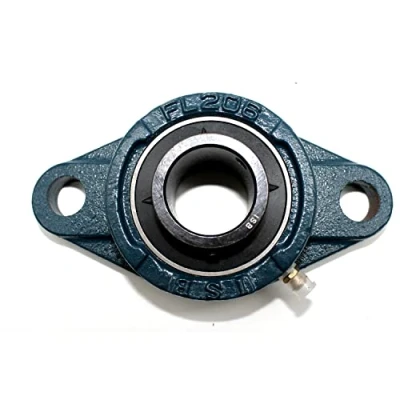 Bild av DOJA Barcelona Flanslacket UCFL 205 Pack 2 kullager 25 mm innerdiameter flänslager huslager stålager för våg: linjära lageraxel, 3D skrivarverktyg glidlager, lagerbocken