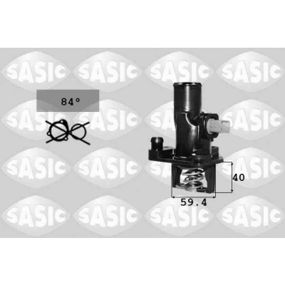 Bild av SASIC 3300002 Thermostat d&#039;eau PEUGEOT: 307 3/5 portes, 407 Berline, Break, CITROËN: C4 I Coupe, C5 II 5 VOLVO: V50, V70 3