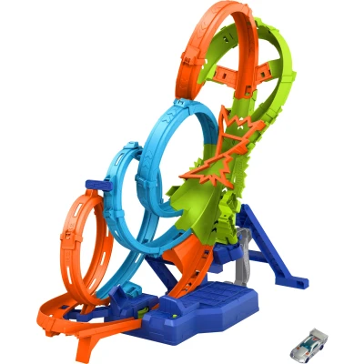 Bild av Hot Wheels Action 4 Loop Crash Out Bilbana