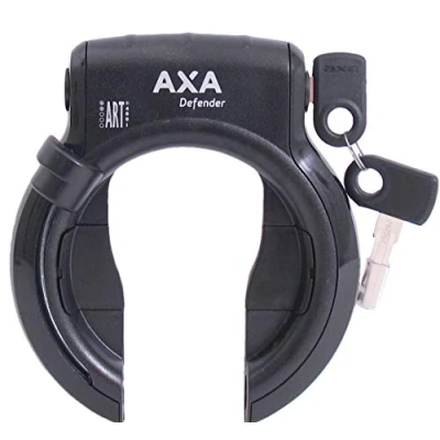 Bild av Axa Unisex vuxen 424000 ramlås, svart/grå, 10 x 8 4 cm