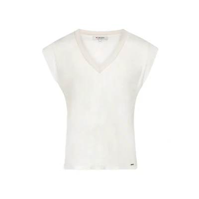 Bild av Morgan Tshirt bas, Storlek: 38, Off white