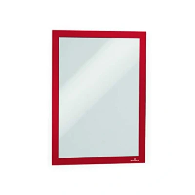 Bild av Durable 489903 inforam Duraframe® A4, självhäftande magnetram, 1 pack, röd