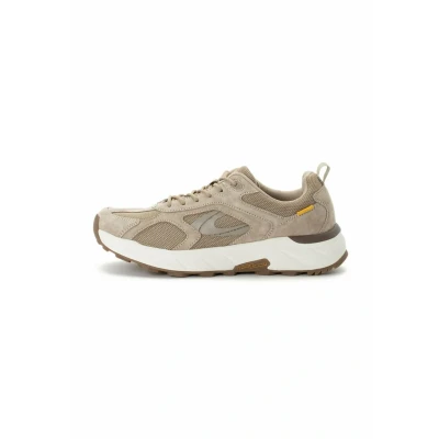 Bild av camel active Sneaker MIT Griffiger Sohle Sneakers, Storlek: 40, Taupe Skinn