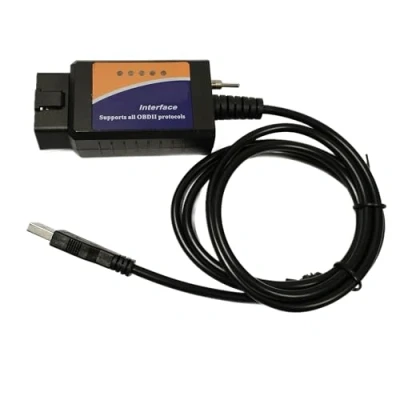 Bild av Yalgdlen Elm 327 elm327 USB elmconfig OBD2 ms hs OBDii omkopplare kompatibel med Forscan