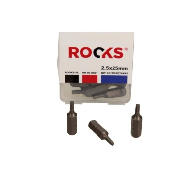 Bild av ROOKS OK 07.0021 Coffret d&#039;embouts pour tournevis Cassette en plastique 10