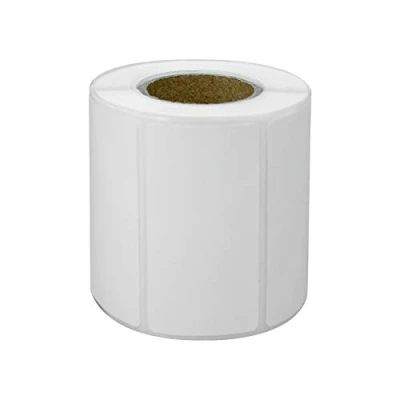 Bild av NETUM 5 rullar/parti termiskt tryckpapper för termisk skrivare streckkodsklistermärke/etikett/självhäftande typ (multifunktionell etikett rullar (50 x 25 mm))