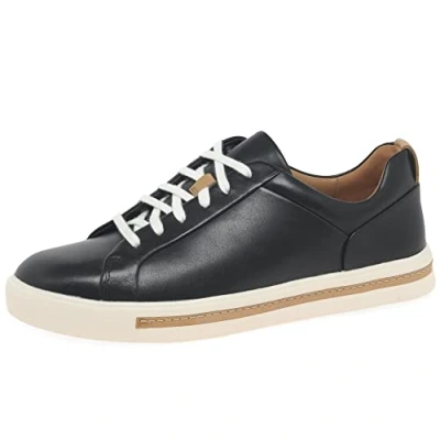 Bild av Clarks Unstructured UN MAUI LACE Sneakers, Storlek: 41.5, Black Skinn