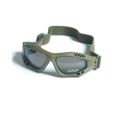 Bild av Taktiska Commando Air Pro arméglasögon ögonskydd airsoft oliv