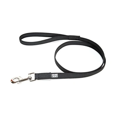 Bild av Julius K9 C&amp;G Super grip leash black/grey 20mm/2.0m with handle