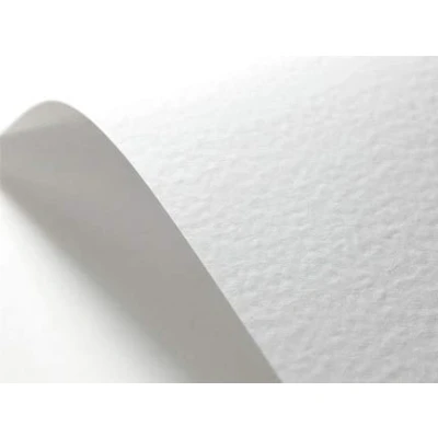 Bild av Netuno 40 ark DIN A5 vit texturerat papper 148 x 210 mm, 246 g ultra elfenbenskartong, hammarpräglad, för visitkort, inbjudningskort, certifikat