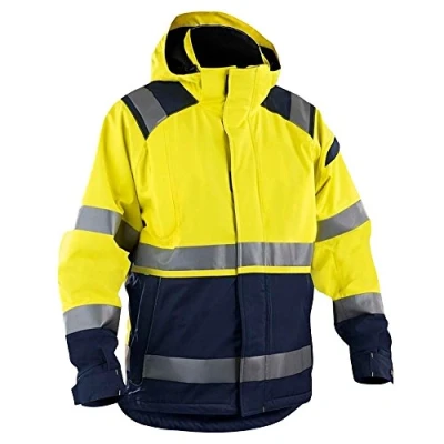 Bild av SKALJACKA 4987 1987 VARSEL VARSELGUL/MARINBLÅ 4XL Beijerbygg Byggmaterial